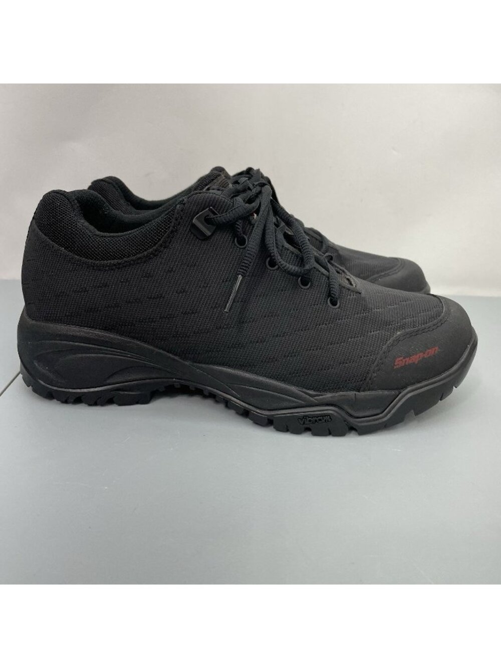 Snap On Tools Throttle Work Shoes Sneakers Comfort Mesh Black Mens 9